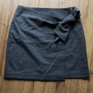 Faux Wrap Around Skirt